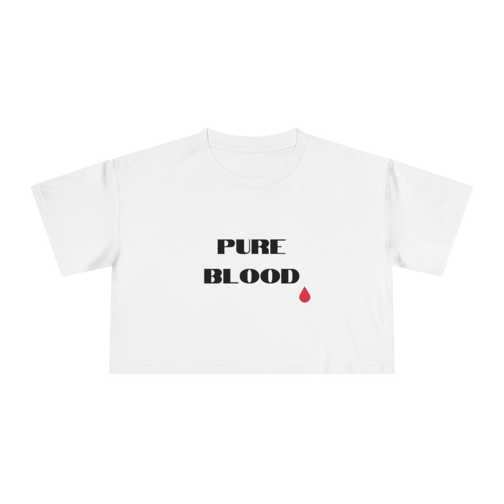 Pure Blood - Women's Crop Tee