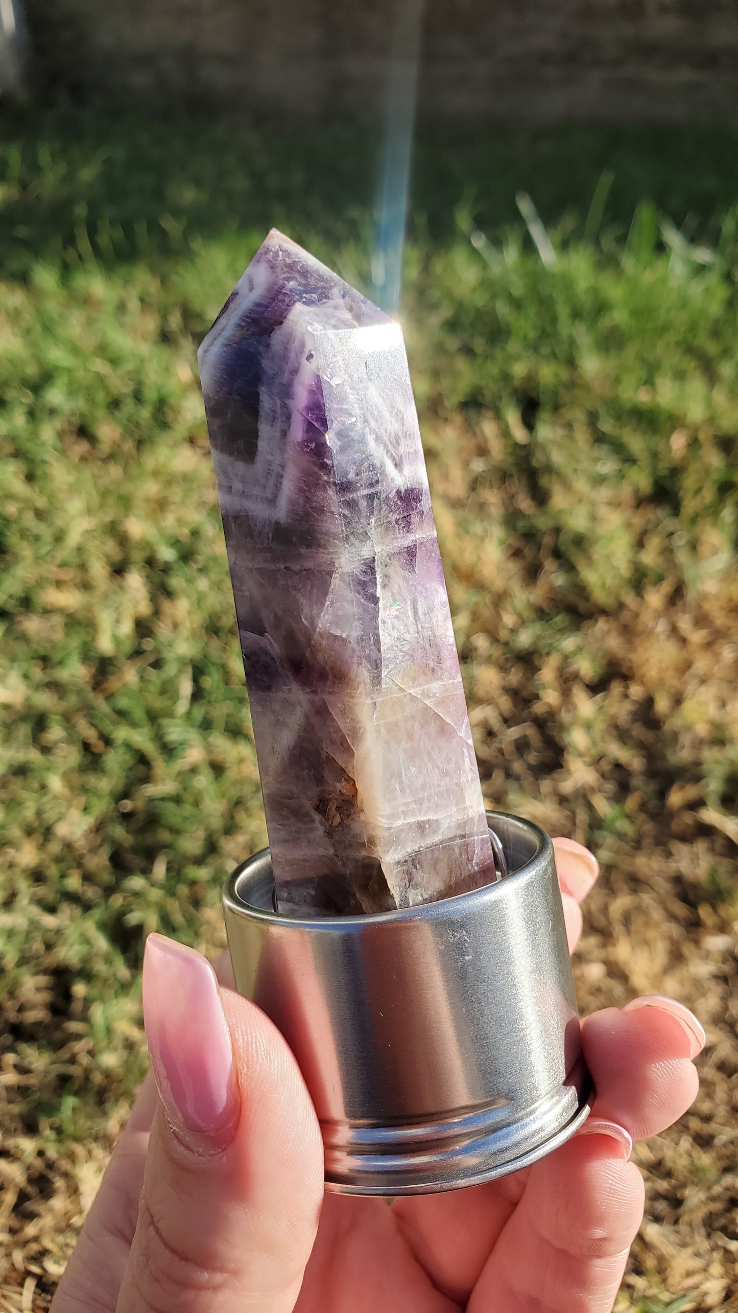 Amethyst - Crystal Water Bottle