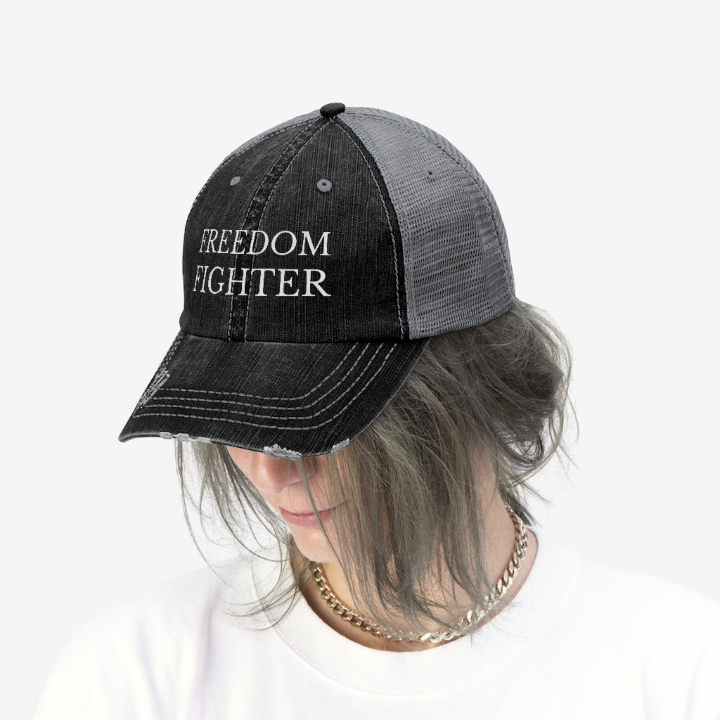 FREEDOM FIGHTER - Unisex Trucker Hat